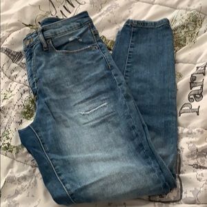 Universal Thread size 12 ripped jeans